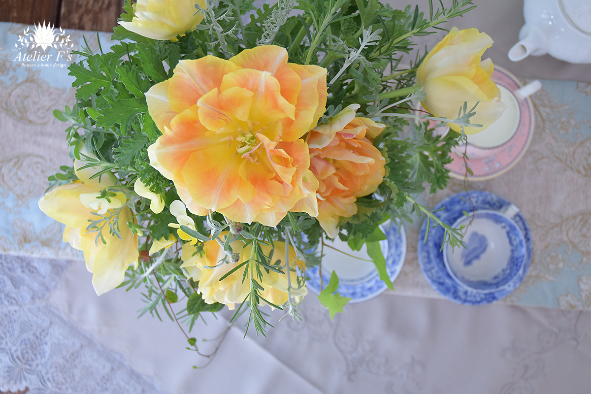 春の花を楽しむ