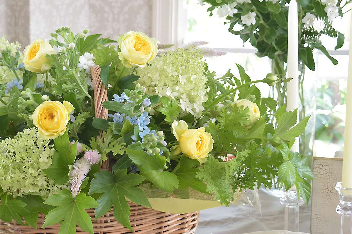 頂いたアレンジのお手入れの仕方