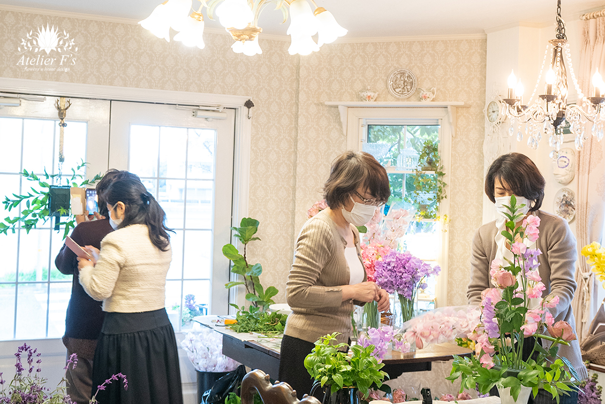 アトリエフィーズ資格コースレッスン