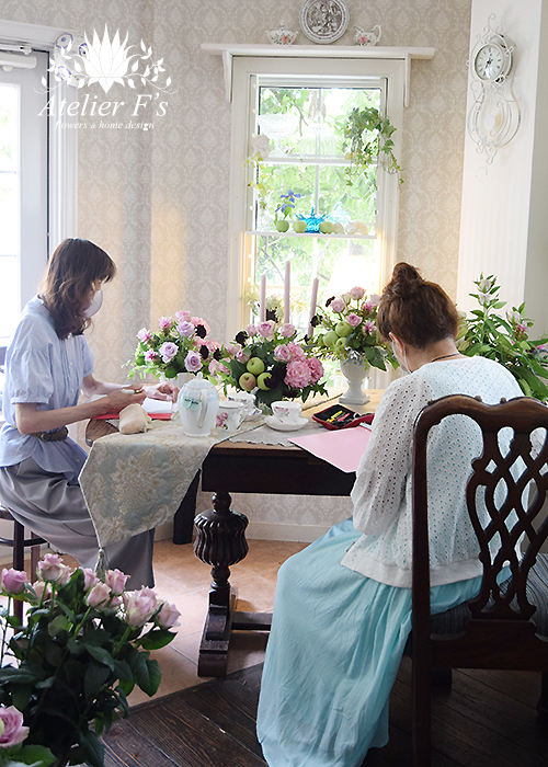 アトリエフィーズのレッスン風景