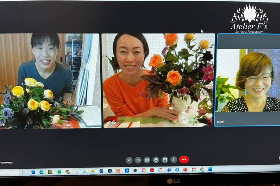 オンラインレッスン風景